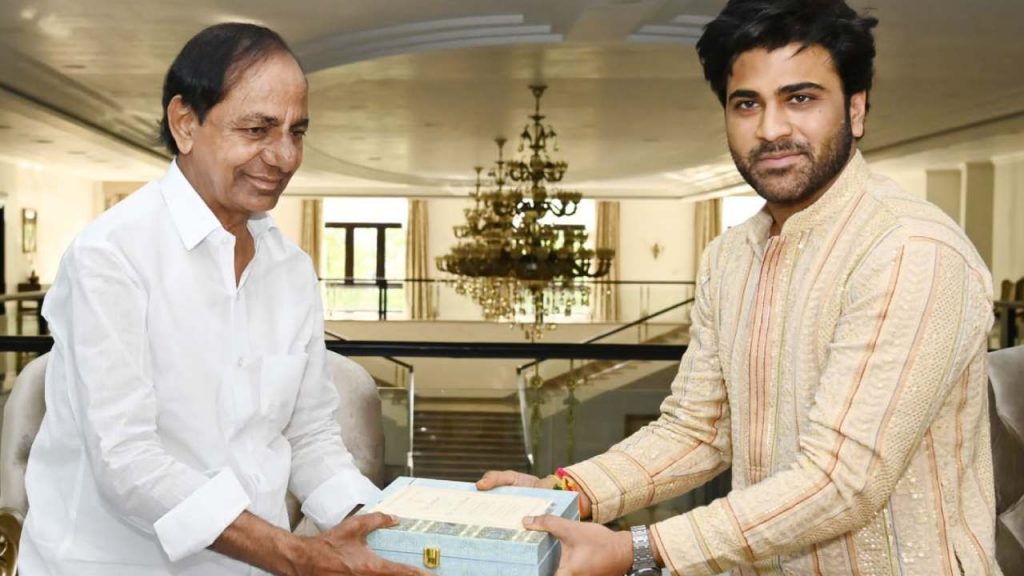 Sharwanand Reception in Hyderabad Sharwa invites KCR Persoonally