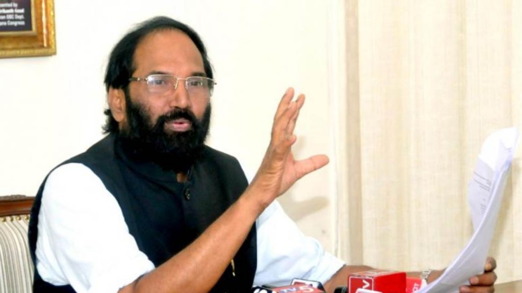 Uttam Kumar Reddy Said he contest from Huzur Nagar again in this upcoming Elections