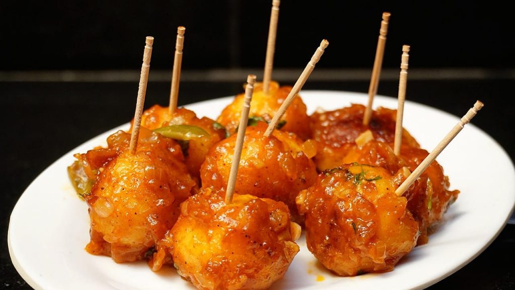 Baby Potato Manchurian