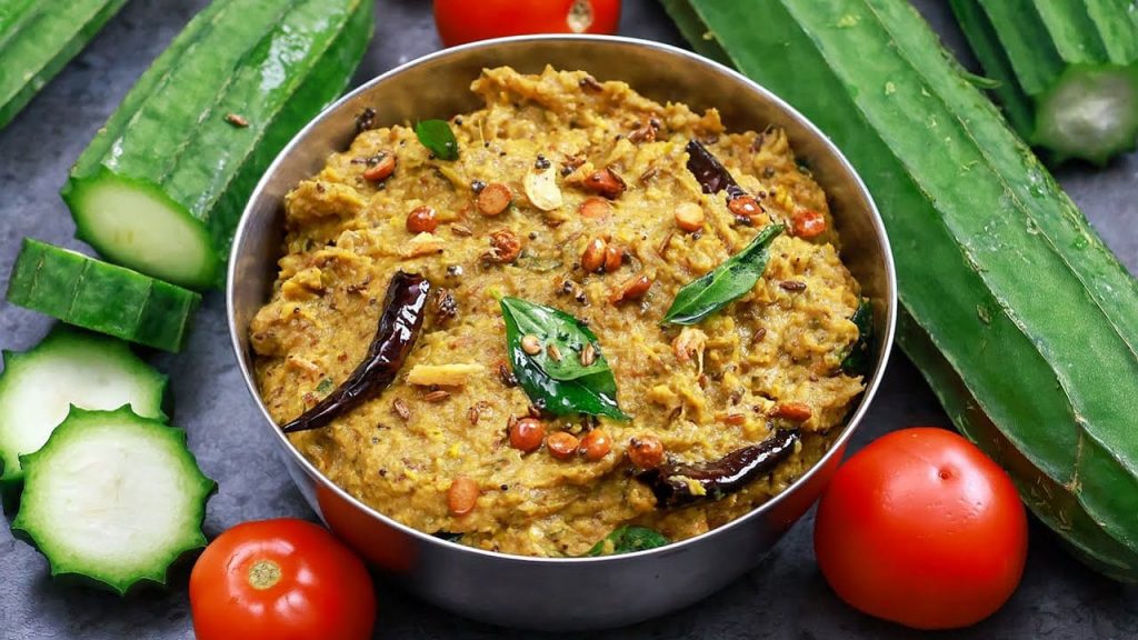 Beerakaya Nuvvula Pachadi