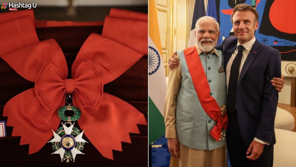 France Highest Award To Pm Modi