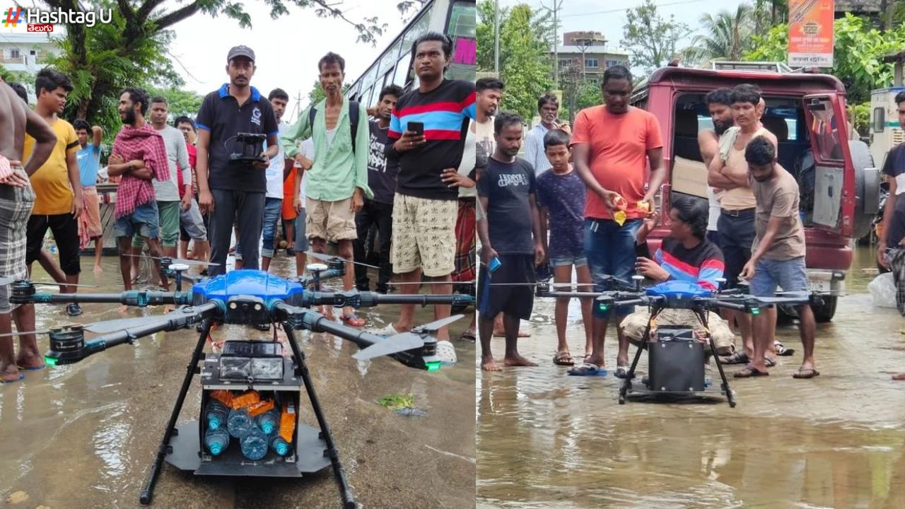 Garuda Drone Flood Fight : వరదలపై డ్రోన్ల యుద్ధం.. టెక్నాలజీని వాడుకుంటున్న ఎన్డీఆర్ఎఫ్