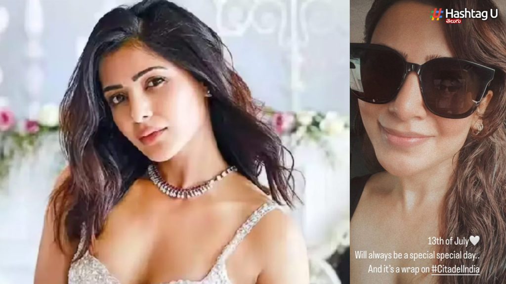 Samantha Ruth Prabhu Wraps Up Shoot For Citadel India, Takes Break From Acting For Health Reasons