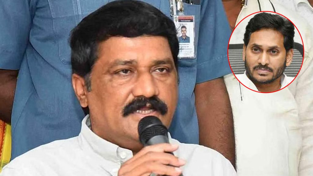 ganta srinivasa rao fire on cm jagan