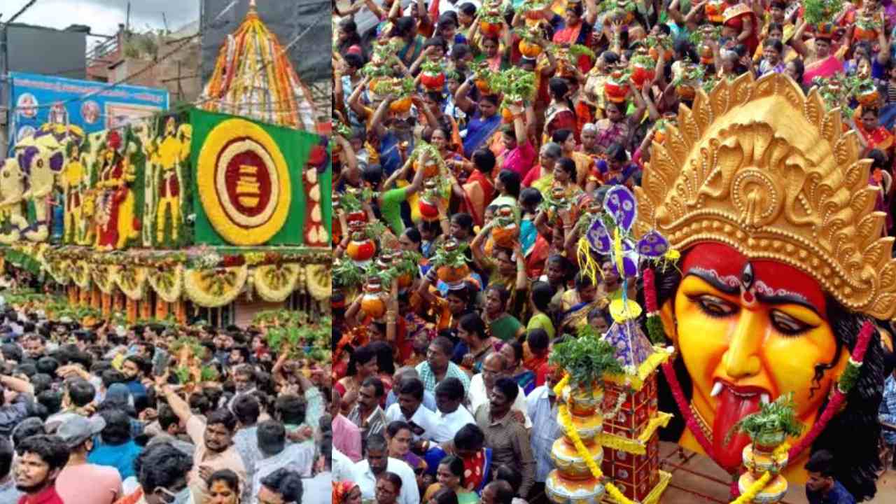 Bonalu 2023 : లాల్ దర్వాజా సింహవాహిని మహంకాళి ఆలయం రంగం.. ఈ సంవత్సరం ఏం చెప్పిందో తెలుసా?