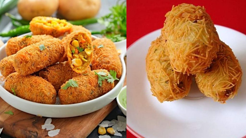 How to Prepare Semiya Veg Cutlets in Home simple Recipe