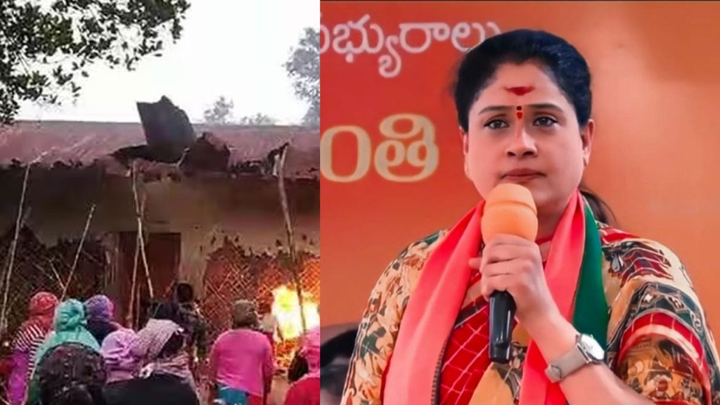 BJP Leader Vijayashanthi Tweet On Manipur Incident