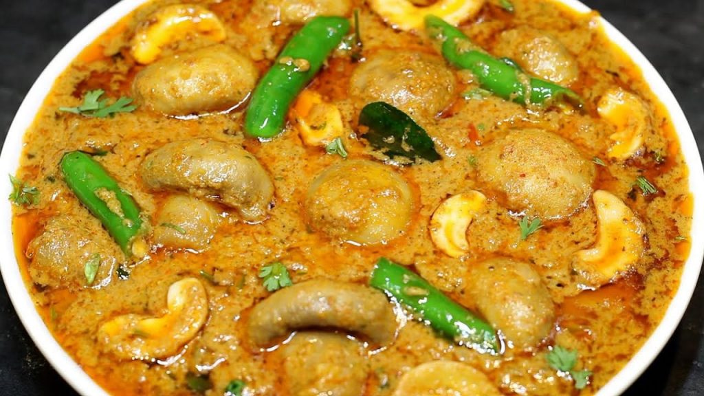 Kaju Mushroom Masala