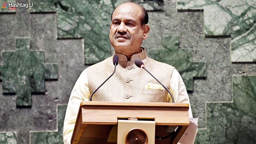 Lok Sabha Speaker Upset