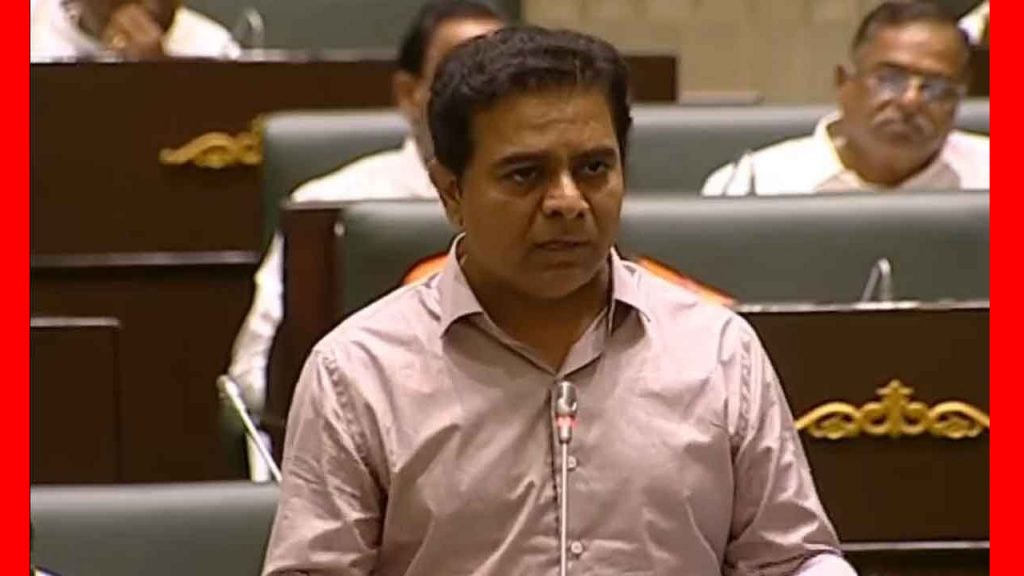 Minister KTR Power Full Speech In Assembly