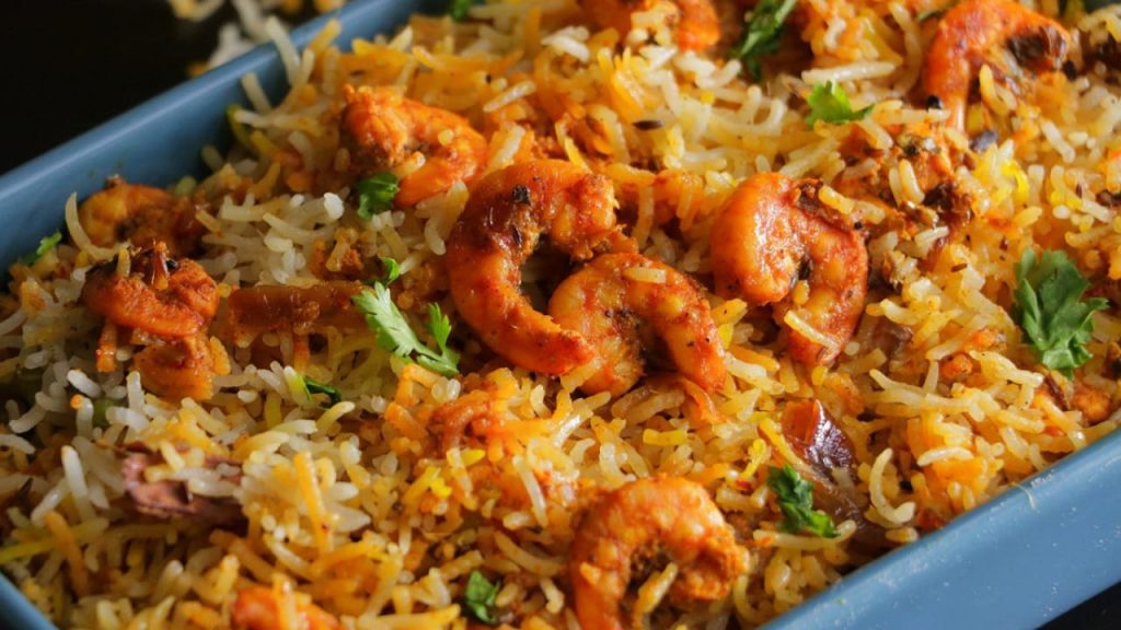 Prawns Biryani