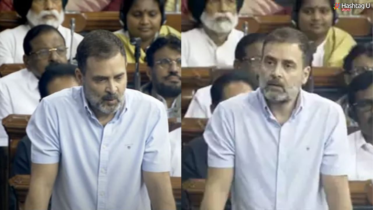 Rahuls First Speech In Lok Sabha : మణిపూర్ లో భారత మాతను చంపారు.. కేంద్రంపై రాహుల్ గాంధీ ఫైర్