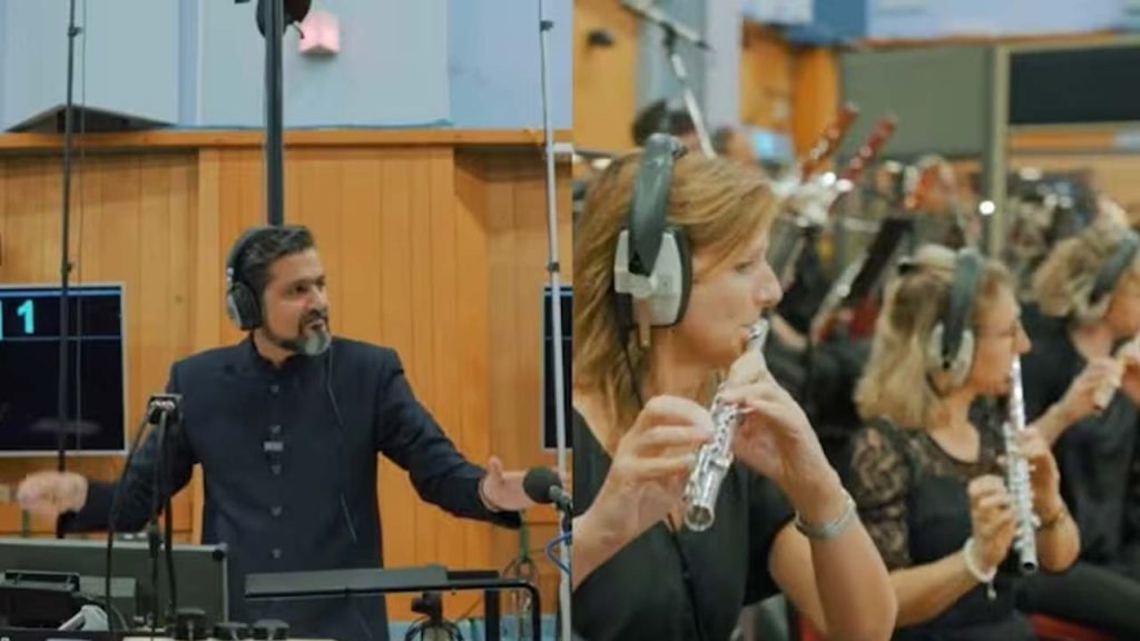 Ricky Kej recreates Indian National Anthem with the largest orchestra in UK