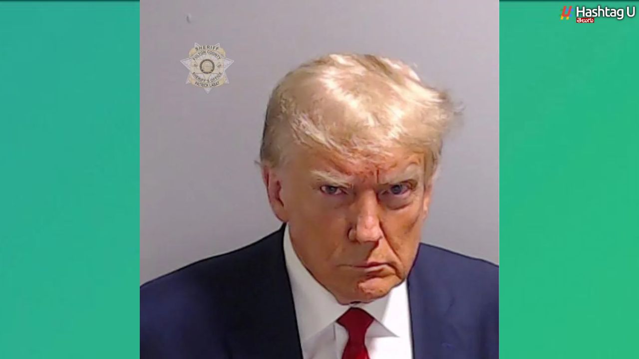 Trumps Mug Shot :  డొనాల్డ్ ట్రంప్ ఖైదీ నంబర్ ‘P01135809’.. జైలులో దిగిన ‘మగ్ షాట్’ ఫొటో వైరల్