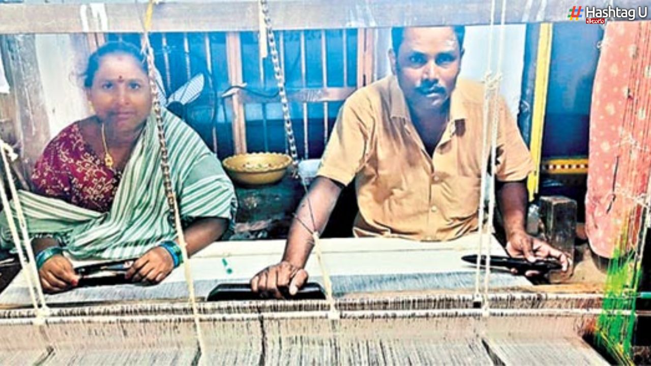 Weavers Of Ponduru : ఎర్రకోటలో జరిగే స్వాతంత్య్ర వేడుకలకు సిక్కోలు నేత కార్మికులు