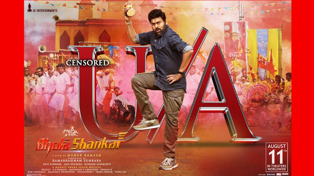 bhola shankar censor certificate