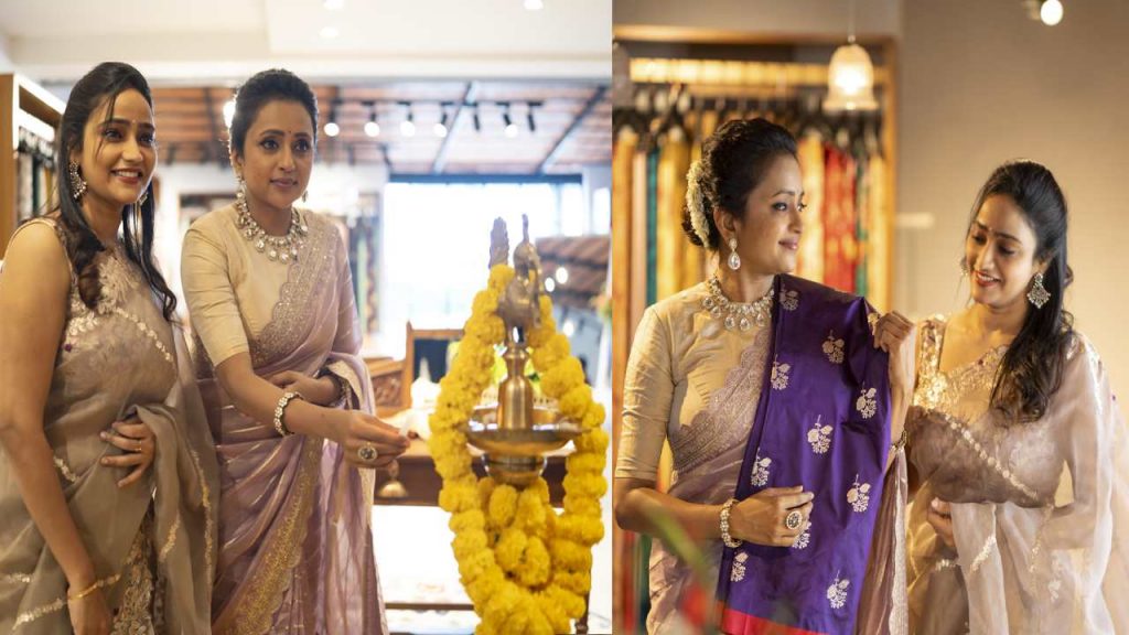 Anchor Suma Kanakala Opened Xiti Waves Manohari Collections In Fashion