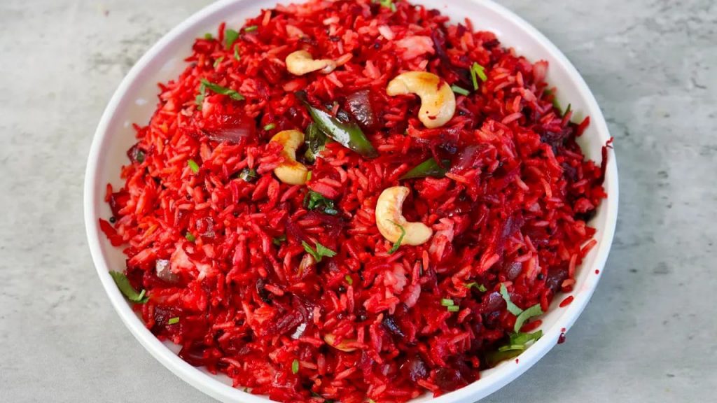 Beetroot Biryani
