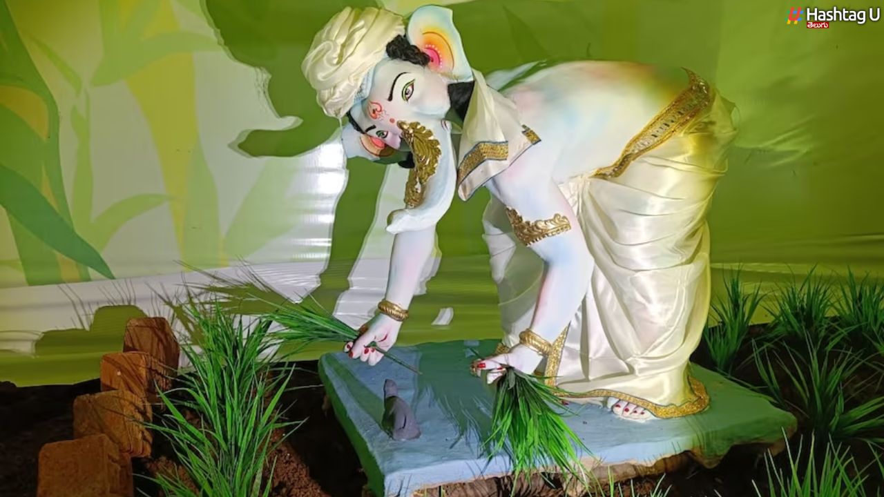Farmer Ganesha : జయములివ్వు ‘రైతు గణేశా’.. ఫొటోలు వైరల్