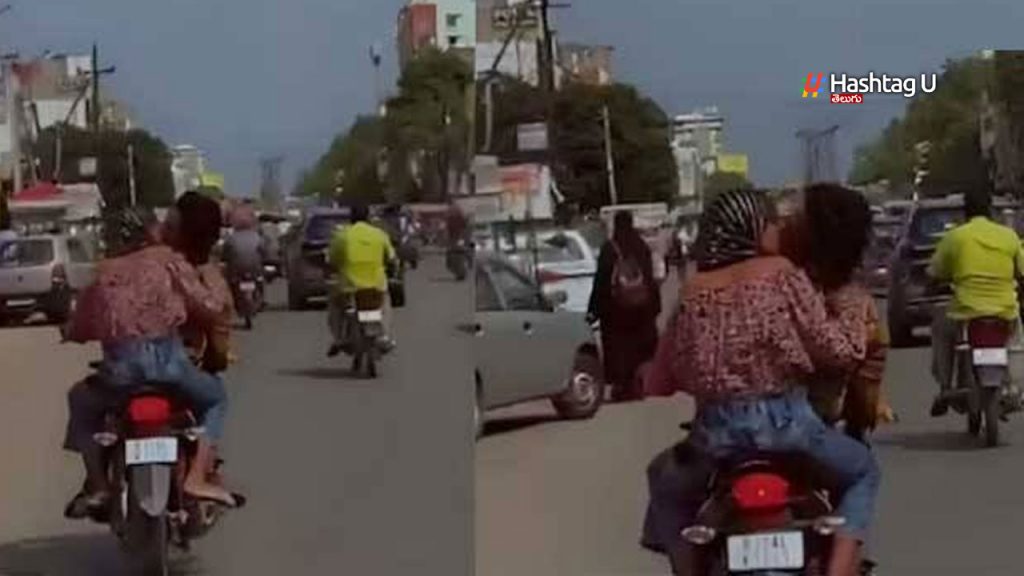 Jaipur couple seen kissing on moving bike