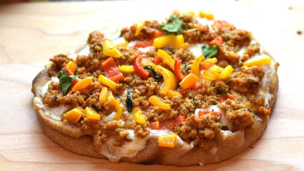 Keema Pizza