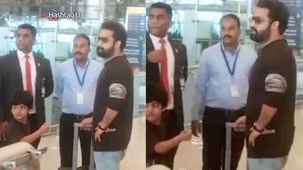 NTR Off To Dubai With Family