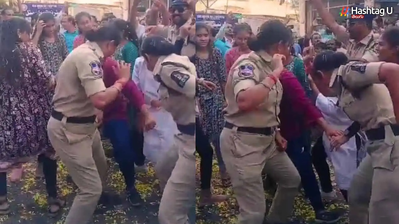 Women Cop Dance: నిమజ్జనంలో సూపర్ విమెన్స్ .. ఉరమాస్ డ్యాన్స్