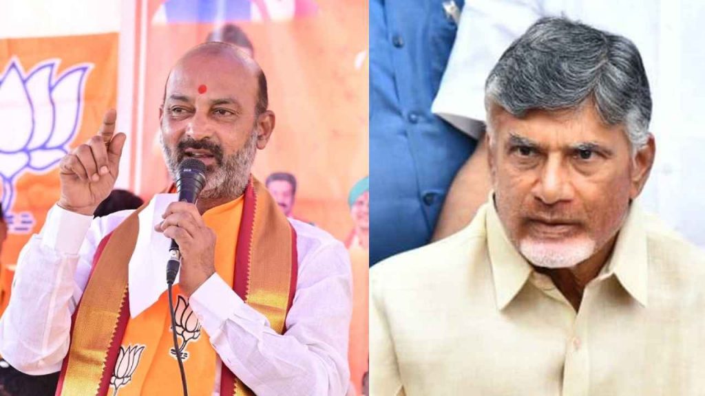 Bandi Sanjay reacts on Chandrababu Naidu Arrest