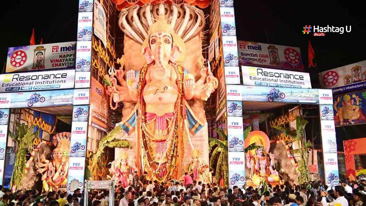 khairatabad Ganesh Immersion : ఖైరతాబాద్ మహాగణపతి శోభాయాత్ర ఫుల్ డీటెయిల్స్