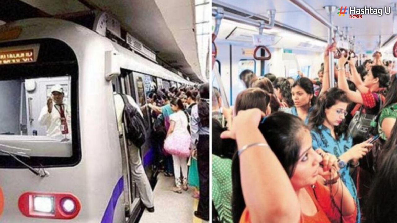 Delhi Metro: ఢిల్లీ మెట్రోలో యువకుడిని చితక్కొట్టిన యువతి