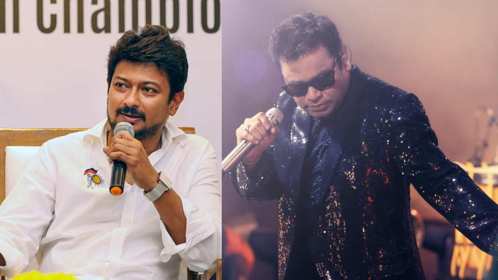 AR Rahaman Music Concert issue shaking Thamilanadu Udhayanidhi Stalin Reacts