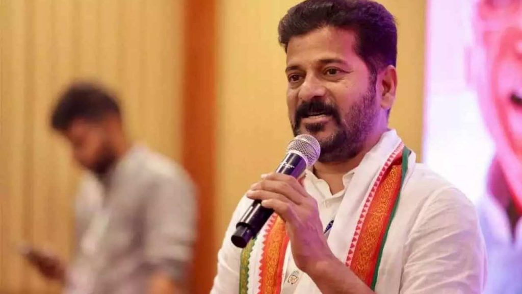 Revanth Reddy First Press Meet after CWC Meetings in Hyderabad spoke about Dharani Portal