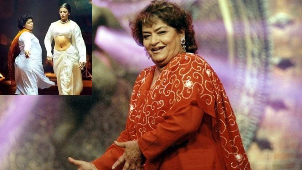 Bollywood Star Lady Choreographer Saroj Khan Biopic in Progress Production in T Series