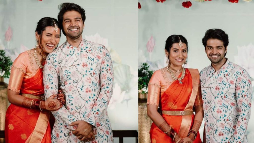 Actor Thrigun Marriage with Niveditha on September 3rd new couple photos goes viral