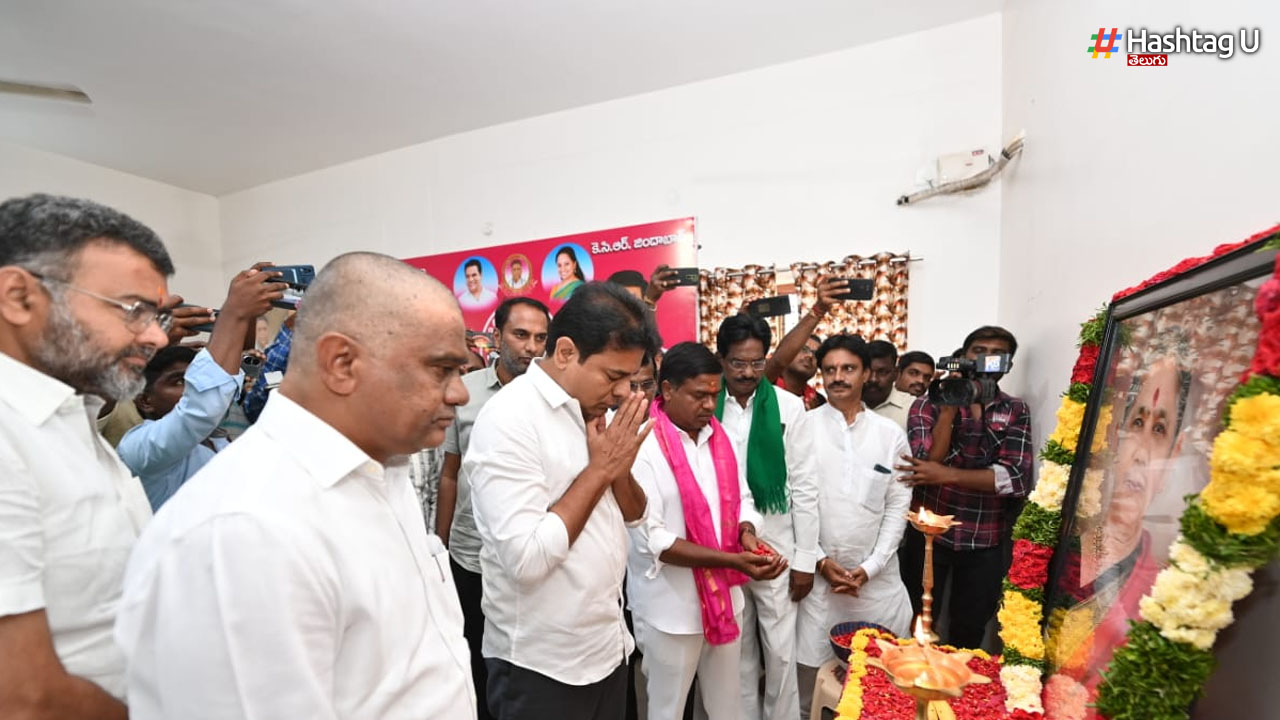 KTR: మంత్రి వేములకు బిఆర్ఎస్ వర్కింగ్ ప్రెసిడెంట్ కెటిఆర్ పరామర్శ