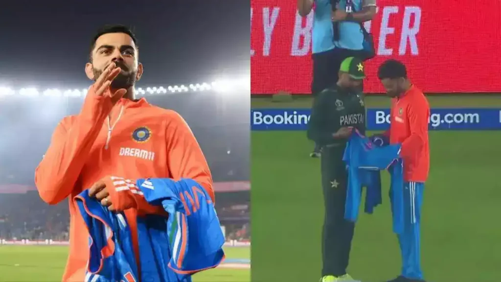 Kohli Gifts Babar Azam