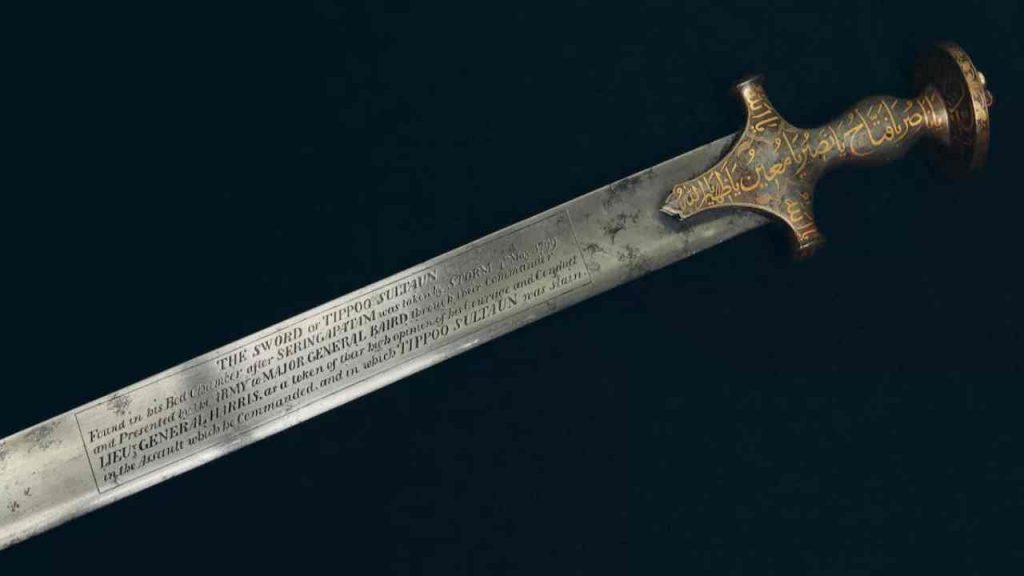 Tipu Sultan’s Sword
