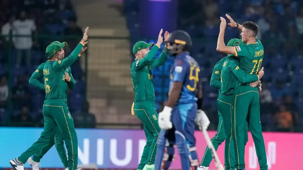 South Africa Beat Sri Lanka