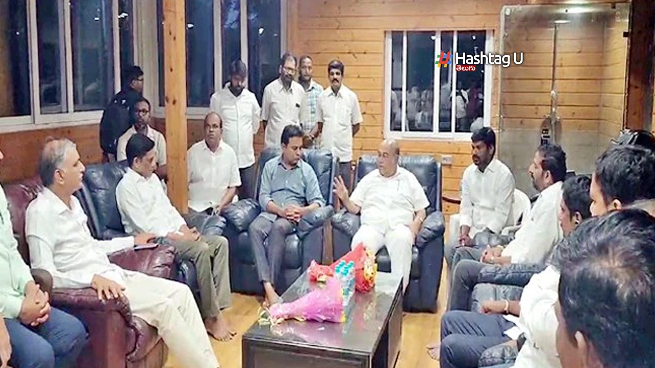 Nagam Janardhan Reddy : నాగం తో కేటీఆర్ , హరీష్ రావు భేటీ..