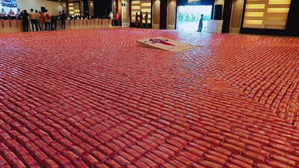 world record with sanitary pads
