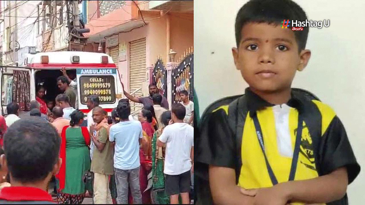 Hit By Teacher : హోమ్ వర్క్ చేయలేదని యూకేజీ బాలుడిపై టీచర్ దాడి..బాలుడు మృతి