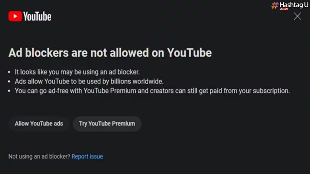 Youtube Vs Ad Blockers