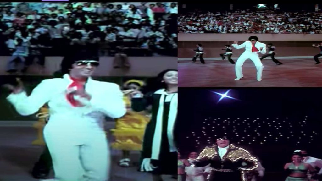 Amitab Bachchan Dance Shoot for a Movie in 50 Thousand Audience
