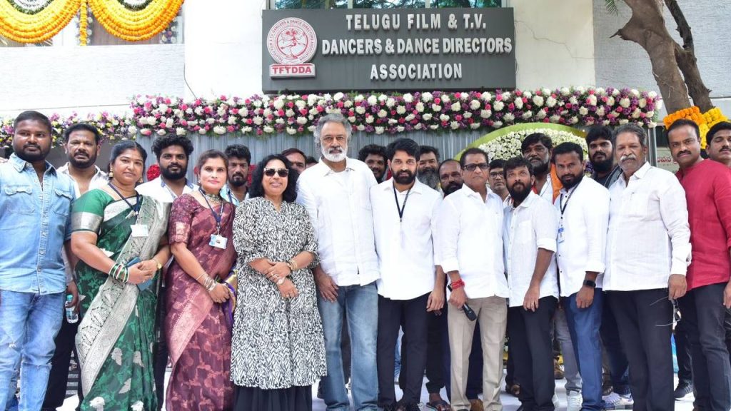 Johnny Master Elected as President for Telugu Film and TV Dancers and Dance Directors Association  