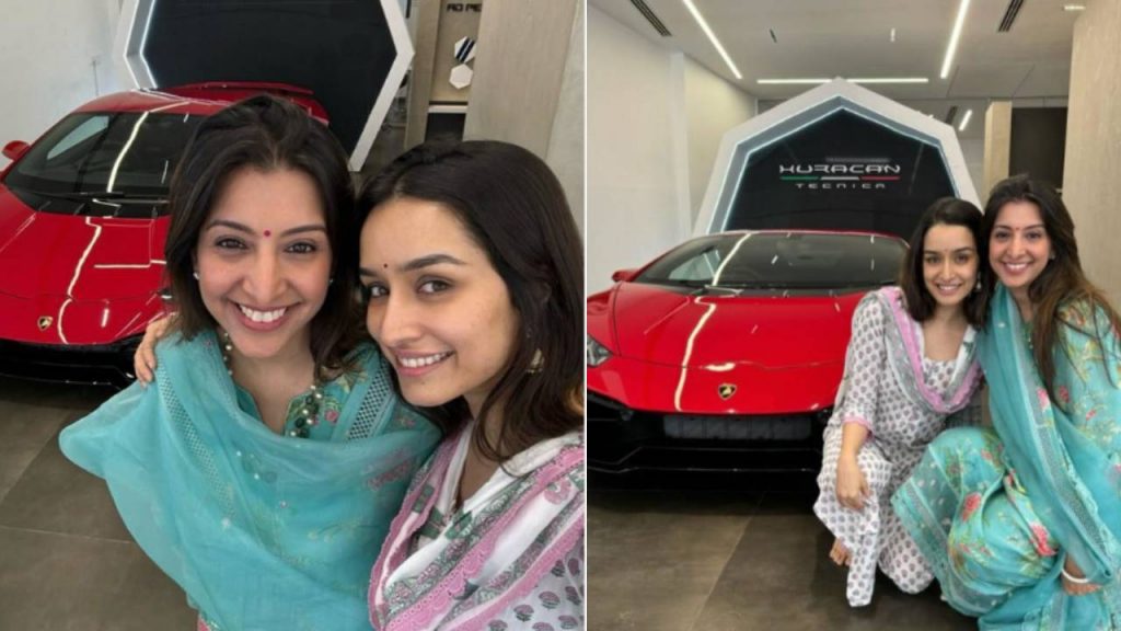 Shraddha Kapoor buys a costly Lamborghini car worth four crores