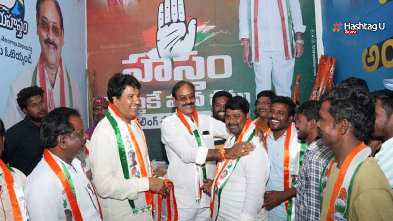 BRS Leaders Join Congress : కూకట్ పల్లి లో కాంగ్రెస్ లోకి భారీగా చేరికలు