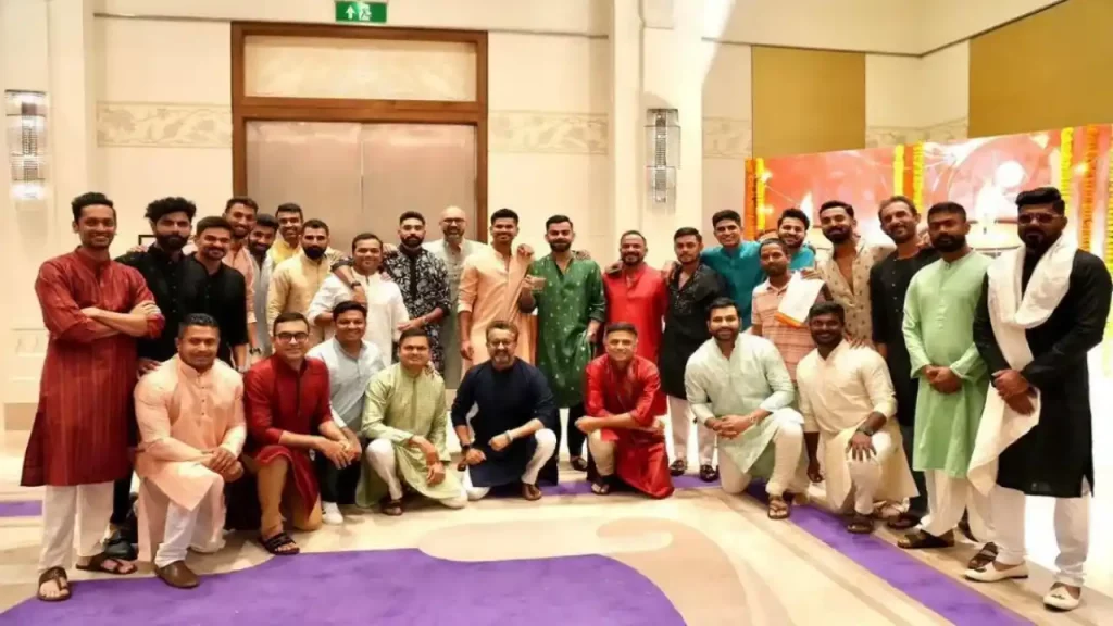Team India Celebrate Diwali