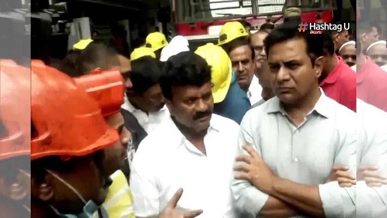 Hyderabad Fire Accidents : హైదరాబాద్ లో పలుచోట్ల భారీ అగ్ని ప్రమాదాలు…కేటీఆర్ పర్యటన