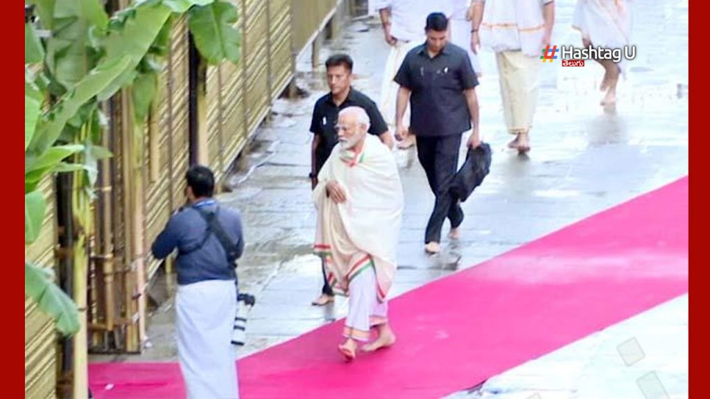 Modi Visits Tirumala