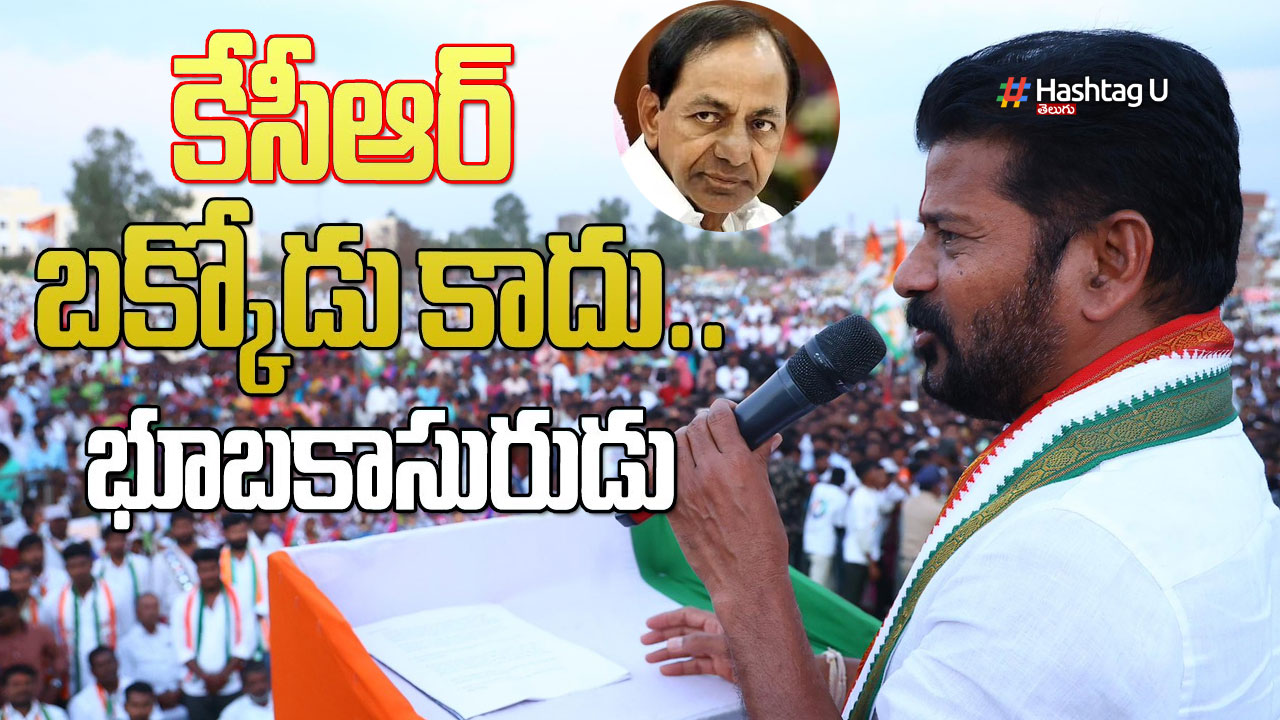 KCR : కేసీఆర్ నువ్వు బక్కోడివి కాదు.. బకాసురుడివి – దుబ్బాకలో రేవంత్ సంచలన వ్యాఖ్యలు